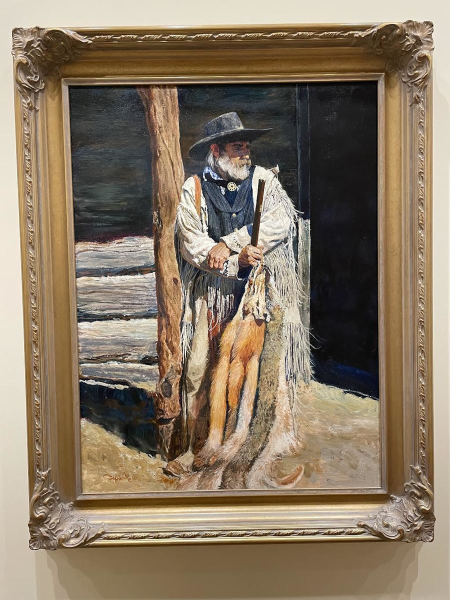 Mountain Man with his Sharp's rifle