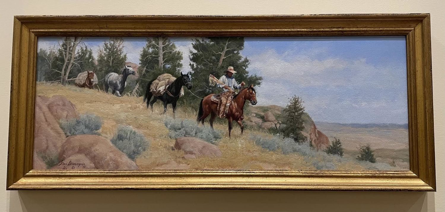 Mountain Man in Blue shirt